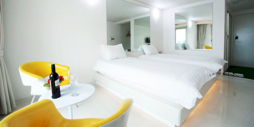 Hotel Ciel Bleu Csedzsu Kültér fotó